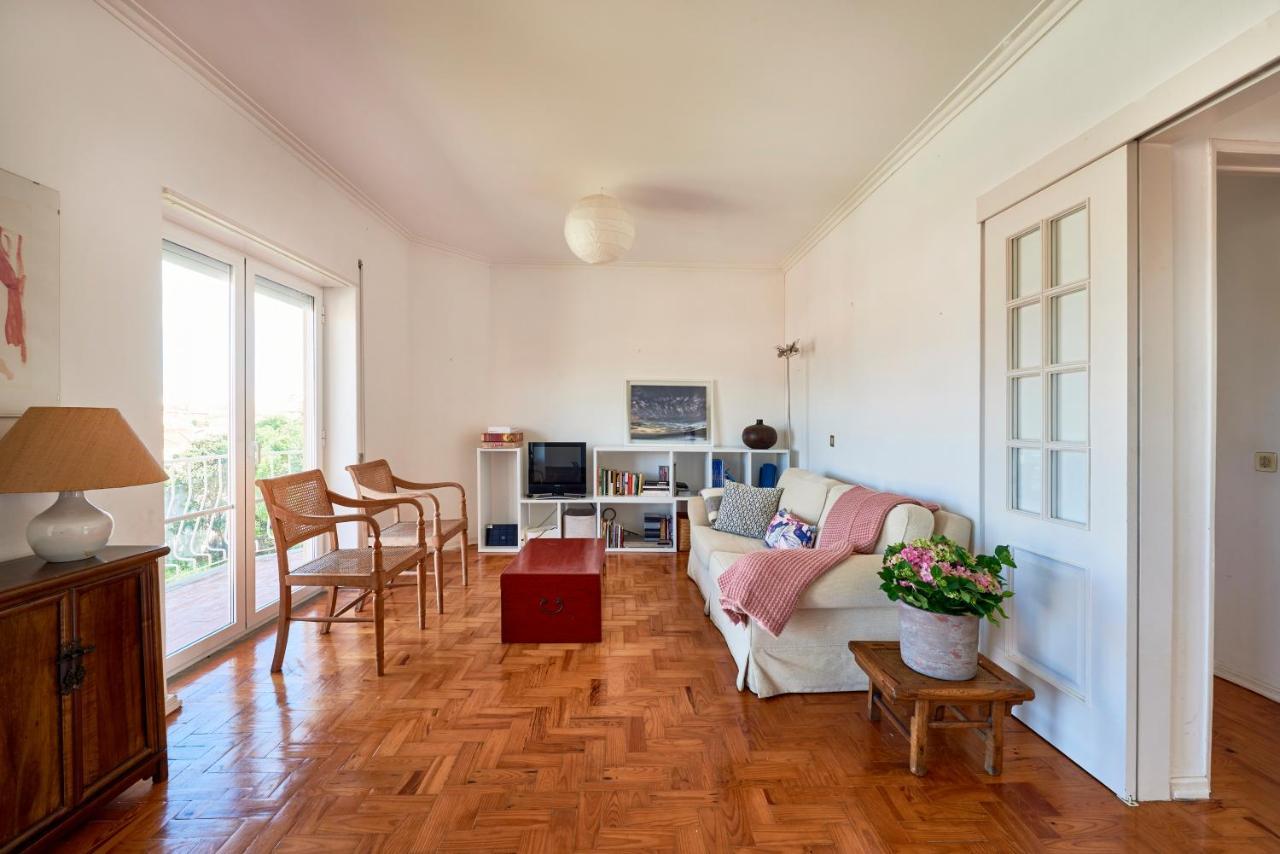 Bright Apartment With Garden In Cascais Esterno foto